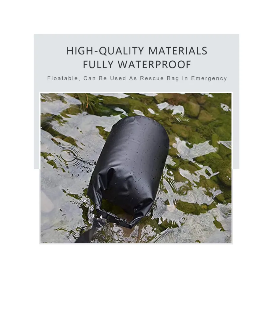 Waterproof Dry Bag PVC Material Water-Resistant Storage OEM ODM for Beach Swimming - View 6