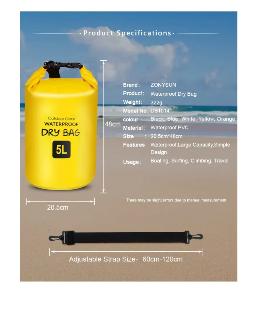 Waterproof Dry Bag PVC Material Water-Resistant Storage OEM ODM for Beach Swimming - View 9