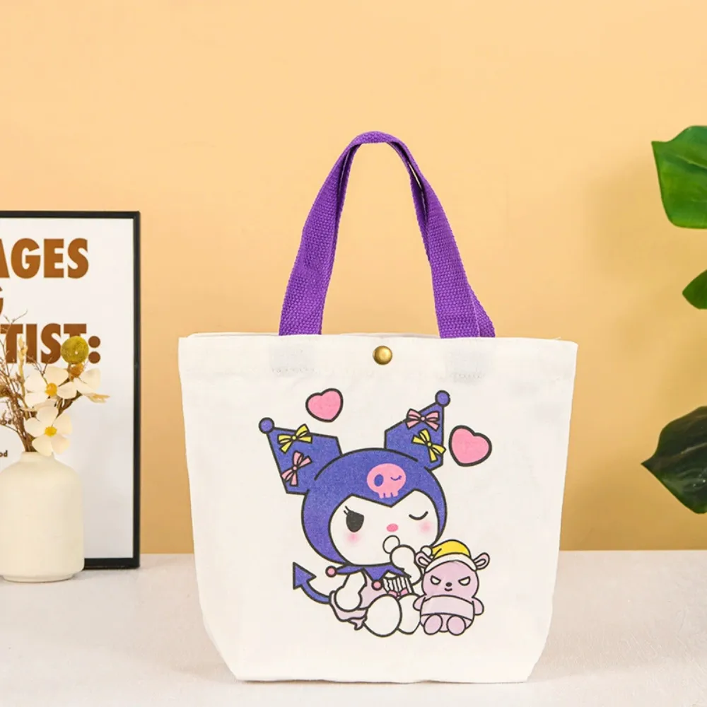 Cartoon Canvas Tote Bag OEM Bulk Supply for Corporate Promotions - View 2