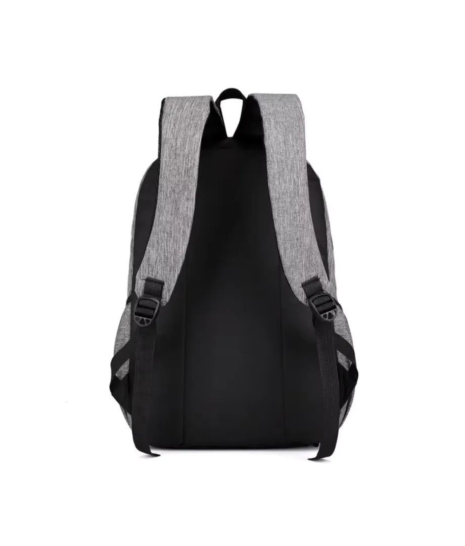 3-Piece Pink Textured Polyester Backpack Set with PU Accents for Corporate Gift Bulk Supply - View 5