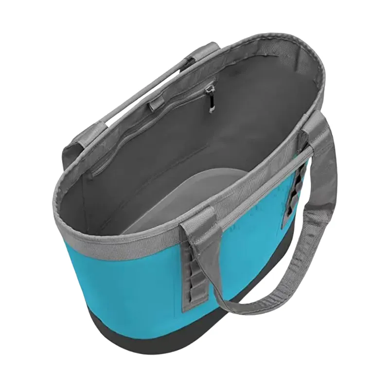 Light Blue EVA Grocery Tote Bag - View 2