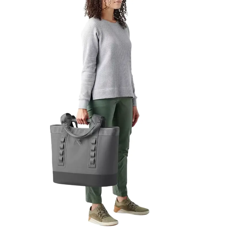 Light Blue EVA Grocery Tote Bag - View 5