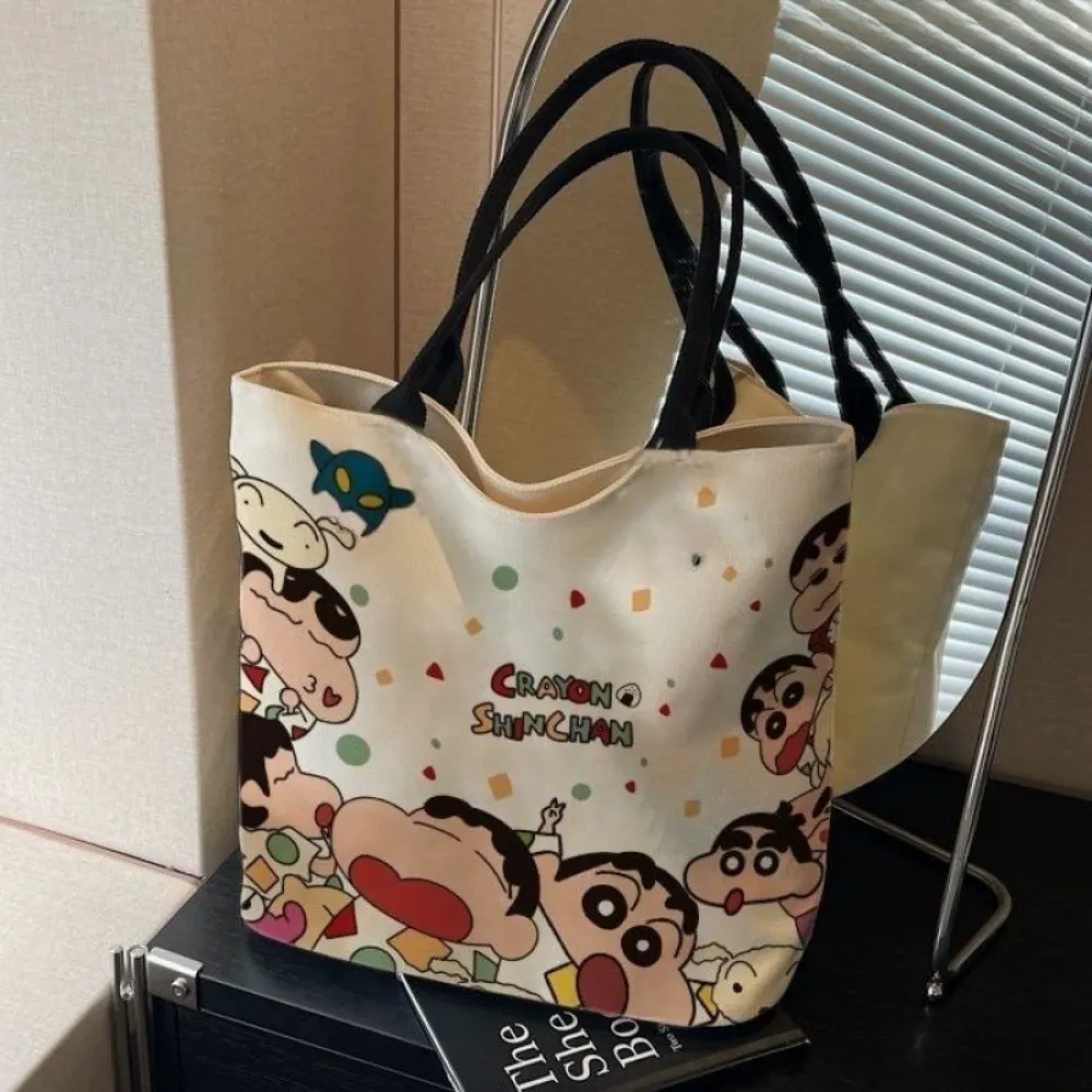 Crayon Shinchan Cartoon Tote Bag - View 2