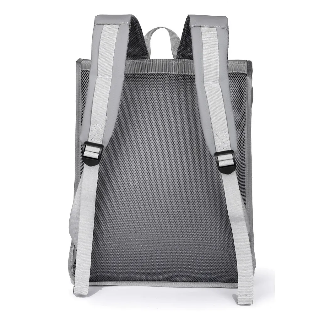 Minimalist Techwear Roll-Top Backpack - View 2