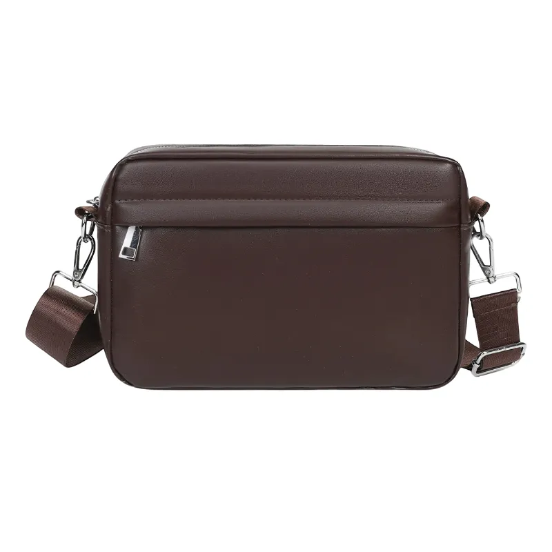 Checkered Spliced Crossbody Bag - View 3