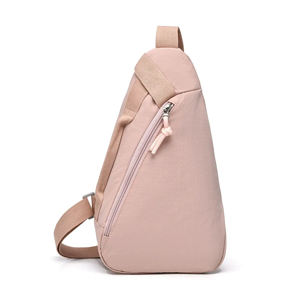 Lightweight Nylon Crossbody Sling Bag - View 1