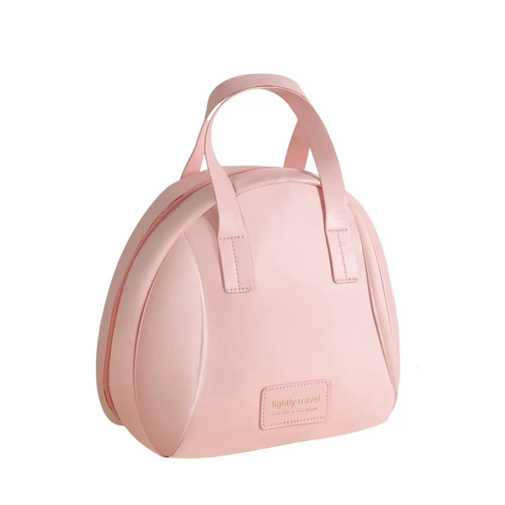 Brown Shell Cosmetic Travel Bag - View 4