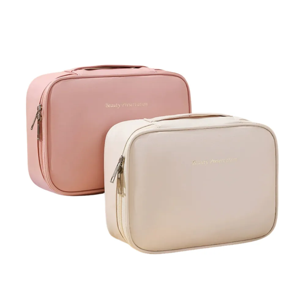 Waterproof PU Cosmetic Bag with Handle - View 3