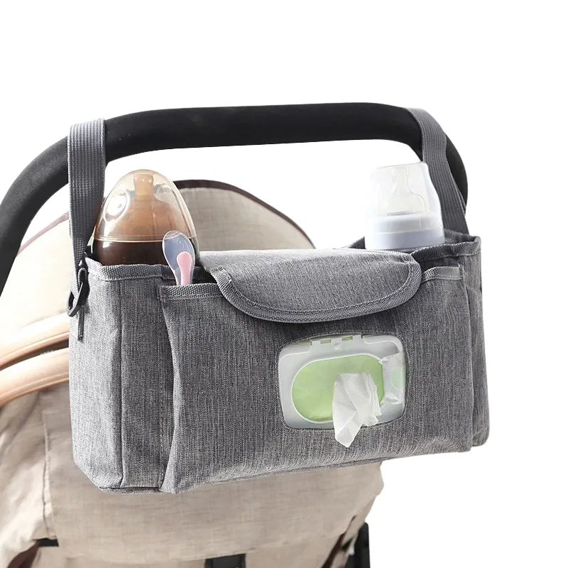 Arrow Print Multi-Function Diaper Caddy - View 2