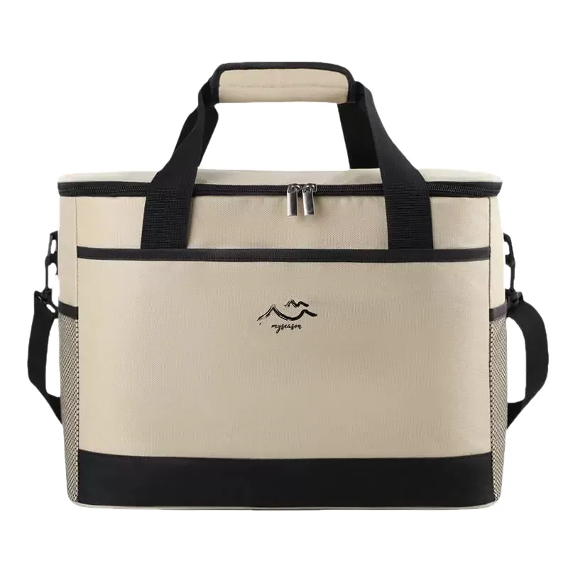 Large Capacity Insulated Cooler Bag - View 1