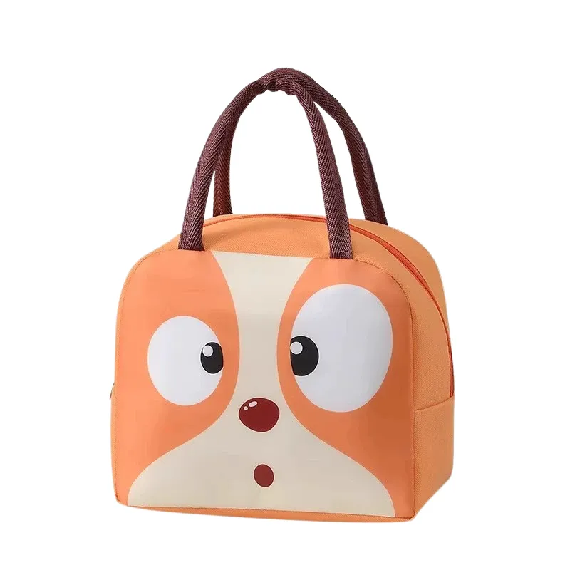 Cute Squirrel Insulated Lunch Bag - View 1