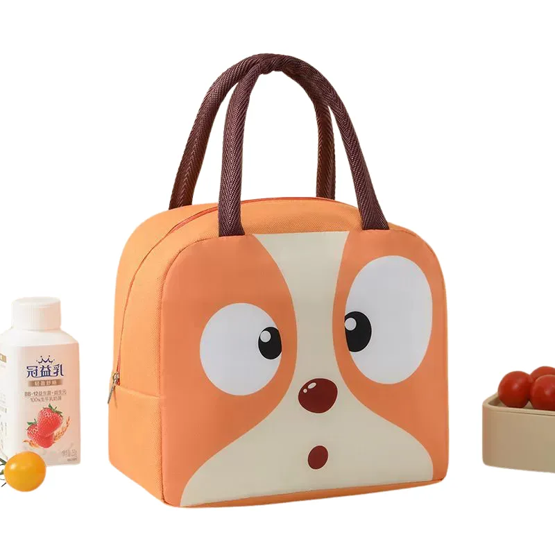 Cute Squirrel Insulated Lunch Bag - View 5