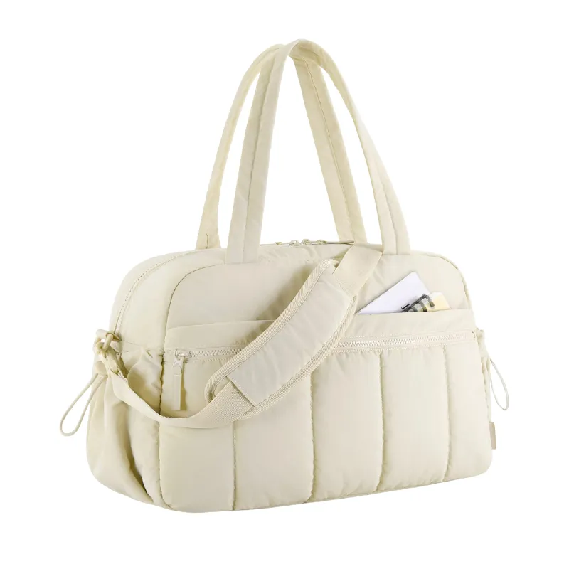 Quilted Nylon Commuter Tote Bag - View 4