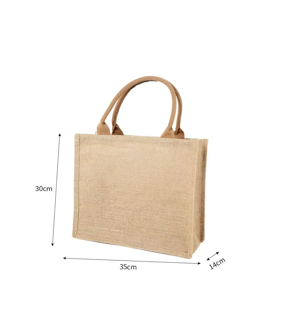 Wholesale Cotton Linen Tote Bag for Daily & Shopping Use - View 4