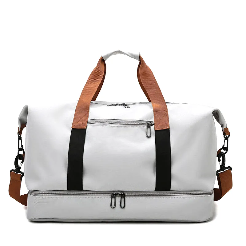 Wholesale Waterproof Large Capacity Gym Duffel Bag With Shoe Compartment - View 1