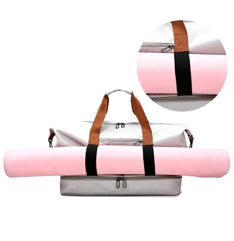 Wholesale Waterproof Large Capacity Gym Duffel Bag With Shoe Compartment - View 3