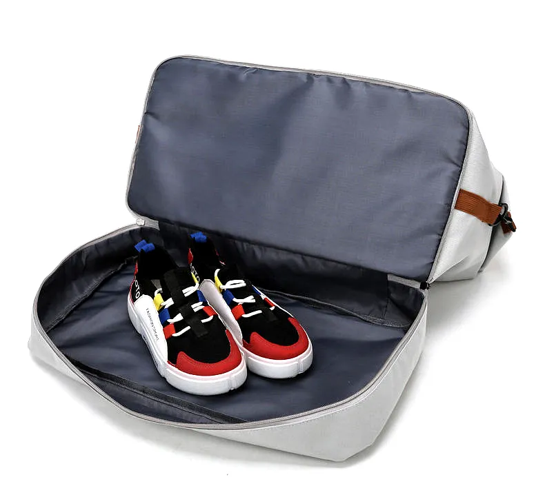 Wholesale Waterproof Large Capacity Gym Duffel Bag With Shoe Compartment - View 2