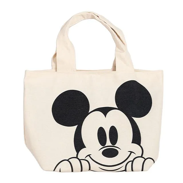 Custom Eco-Friendly Mickey Printed Canvas Tote Bag Wholesale - View 1