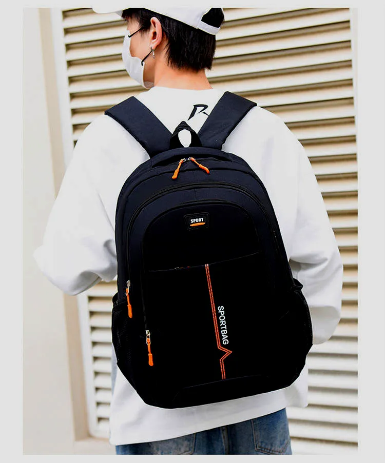 Wholesale Sporty Oxford Backpack for Students & Travel - View 3